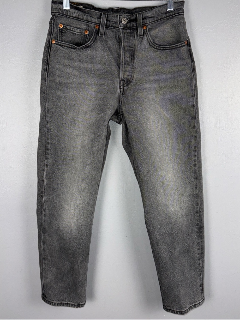 Levi’s 501® Original Fit Women’s Jeans 26x26 Gray Fade Wash Classic Straight